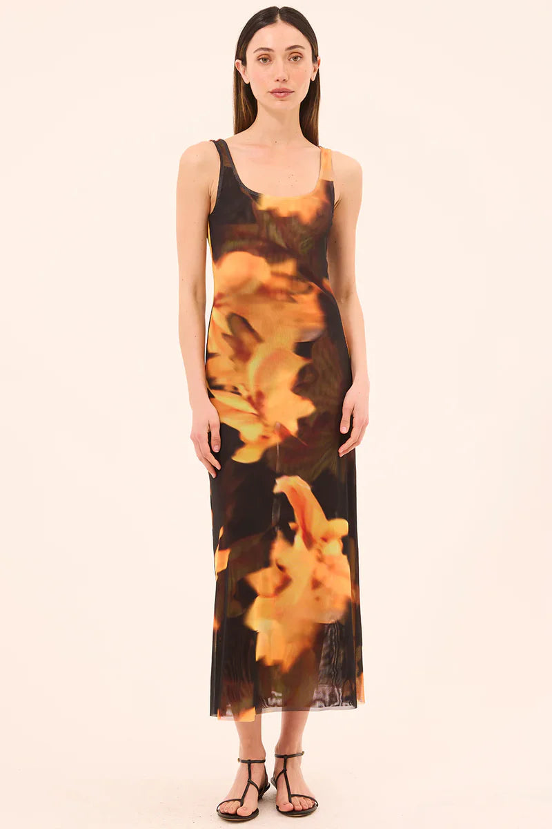 Asira | Yellow Flora Dress